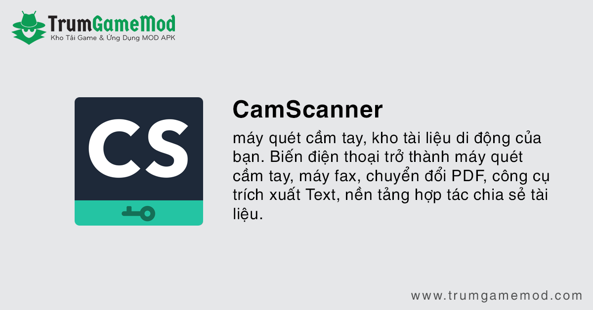 camscanner mod apk CamScanner