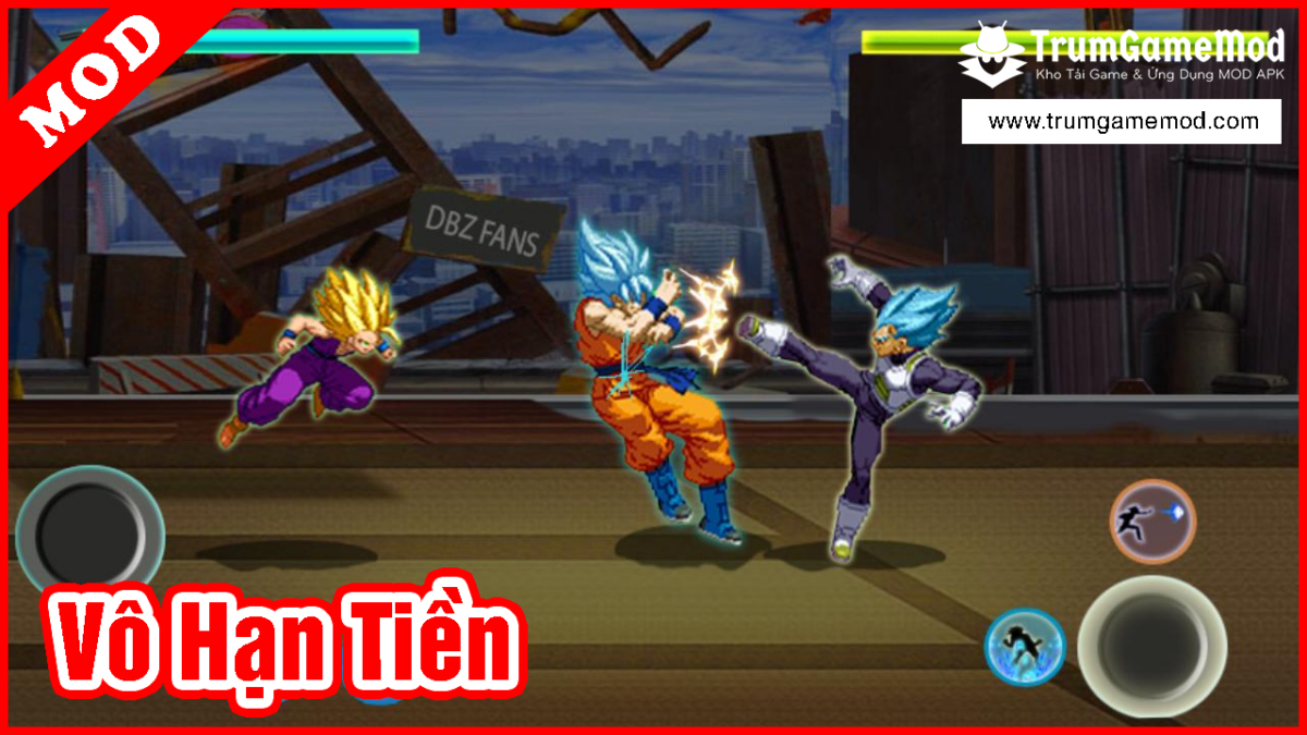 Tải Hack Dragon Ball: Z Super Goku Battle MOD APK (Vô Hạn Tiền)