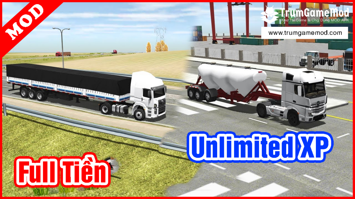 Tải Grand Truck Simulator 2 MOD APK (Full Tiền, Unlimited XP)