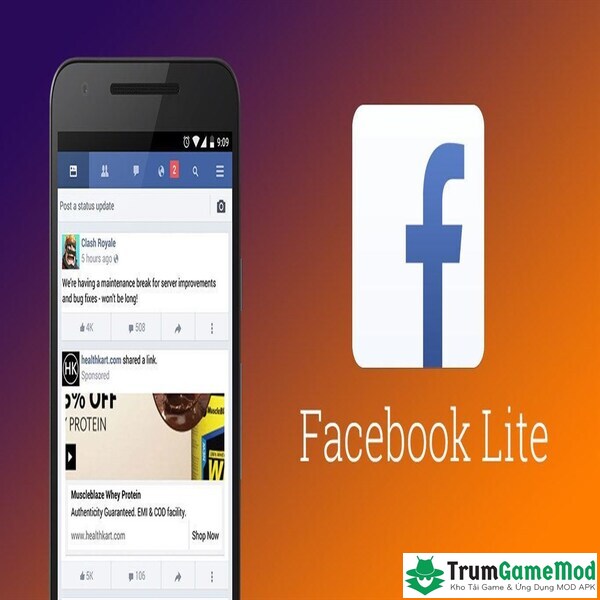 Messenger Lite cho phép người dùng nhắn tin, gọi điện, video call 