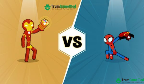 Spider Stickman Supreme Mod – Game siêu anh hùng 