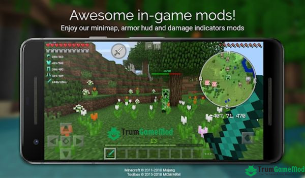 Một số tính năng nổi bật của Toolbox for Minecraft 