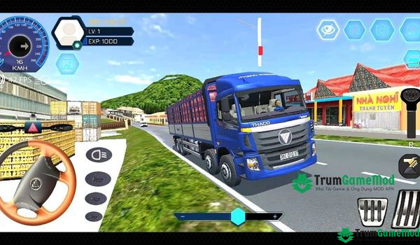 Lối chơi Truck Simulator Vietnam cực kỳ lôi cuốn và dễ chơi