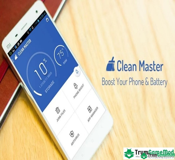Smartphone của bạn cần được trang bị phần mềm tiêu diệt virus Clean Master MOD