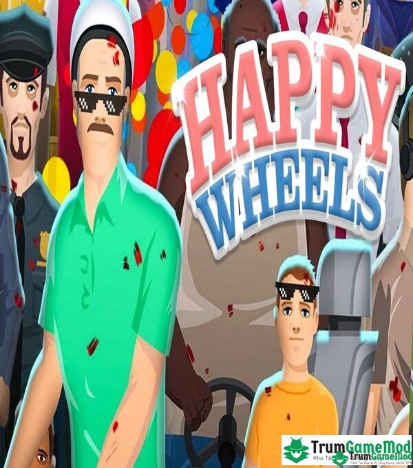 Happy Wheels - tựa game đua xe siêu hấp dẫn mang phong cách độc đáo, khác biệt