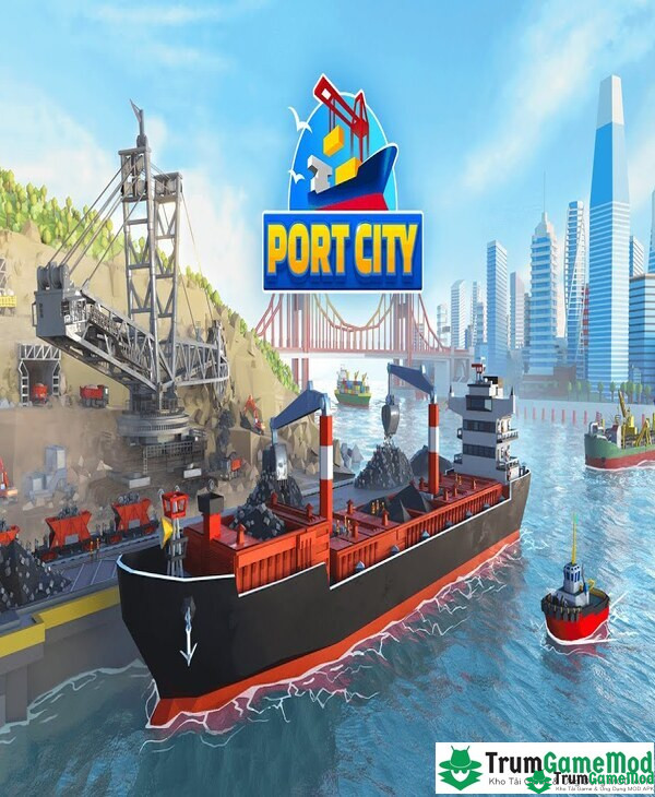 Port City: Ship Tycoon là một trong những tựa game mô phỏng bên tàu cực HOT