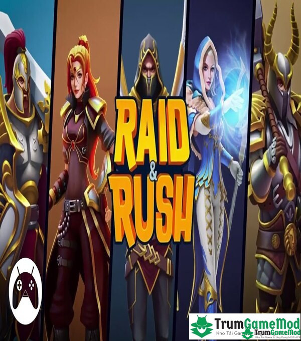 Raid & Rush được biết đến là một tựa game phiêu lưu hấp dẫn