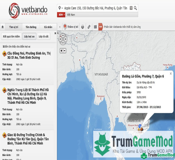 Những điều thú vị trong Vietbando: Công cụ Google Maps của người Việt
