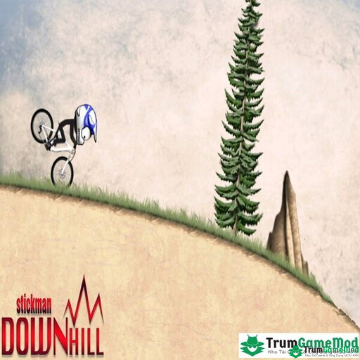 4 Stickman Downhill MOD logo Stickman Downhill