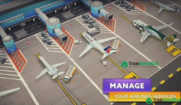 Những trải nghiệm chỉ có ở game Airport Simulator Tycoon