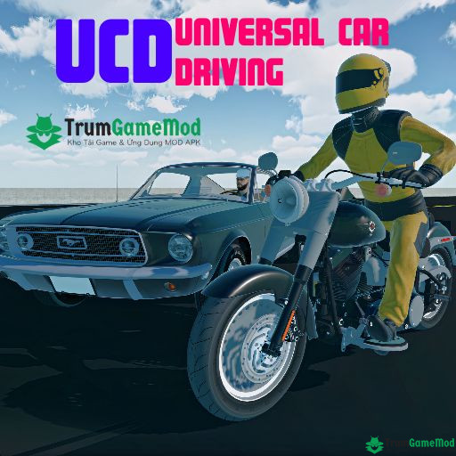 Universal Car Driving - Tự do nâng cấp xe và chơi đua theo sở thích