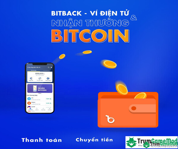 Bitback là ứng dụng vô cùng hữu ích cho phép người dùng nhập thưởng Bitcoin