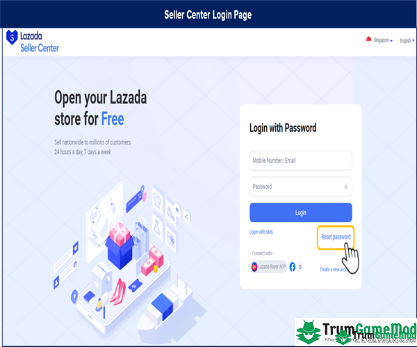 Lazada Seller Center là một trong những ứng dụng bán hàng online lớn tại Việt Nam