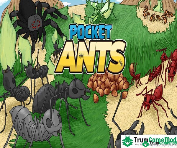 Pocket Ants là tựa game chiến thuật hấp dẫn với góc nhìn hoàn toàn mới lạ