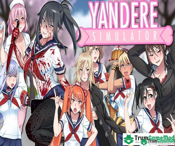Yandere Simulator là tựa game sandbox mở mang phong cách Anime