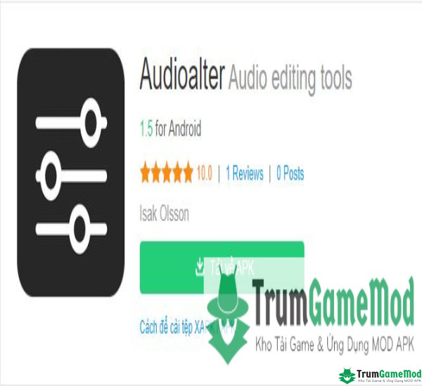 Audioalter là công cụ hỗ trợ chuyển đổi tệp âm thanh trực tuyến