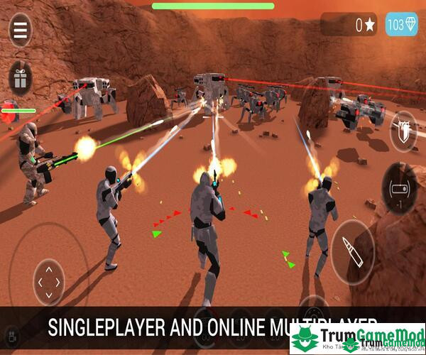 Trò chơi mang đến hệ thống nhiệm vụ vô cùng đa dạng với hàng loạt các cuộc tấn công 