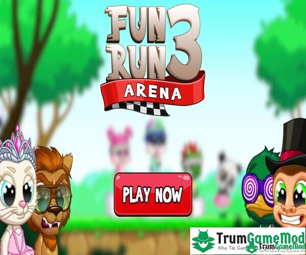 Fun Run 3 sở hữu giao diện thiết kế vô cùng bắt mắt cùng lối chơi đơn giản 