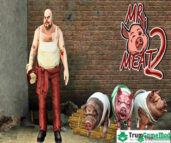 Những tính năng mới chỉ có tại phiên bản Mr. Meat 2: Prison Break MOD