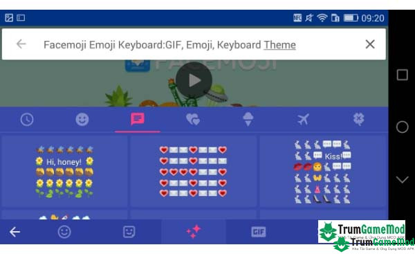 3 23 Facemoji Emoji Keyboard & Fonts