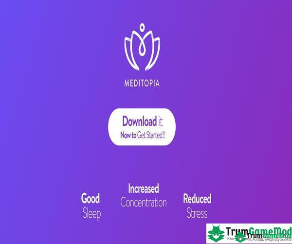 Hướng dẫn tải, cài đặt ứng dụng thiền Meditopia miễn phí cho điện thoại di động