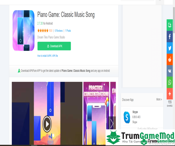 Hướng dẫn chi tiết các bước tải trò chơi Piano Game: Classic Music Song cho iOS, Android 