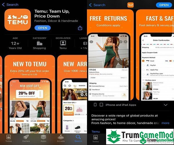 Bật mí cách tải ứng dụng mua sắm trực tuyến Temu cho điện thoại di động