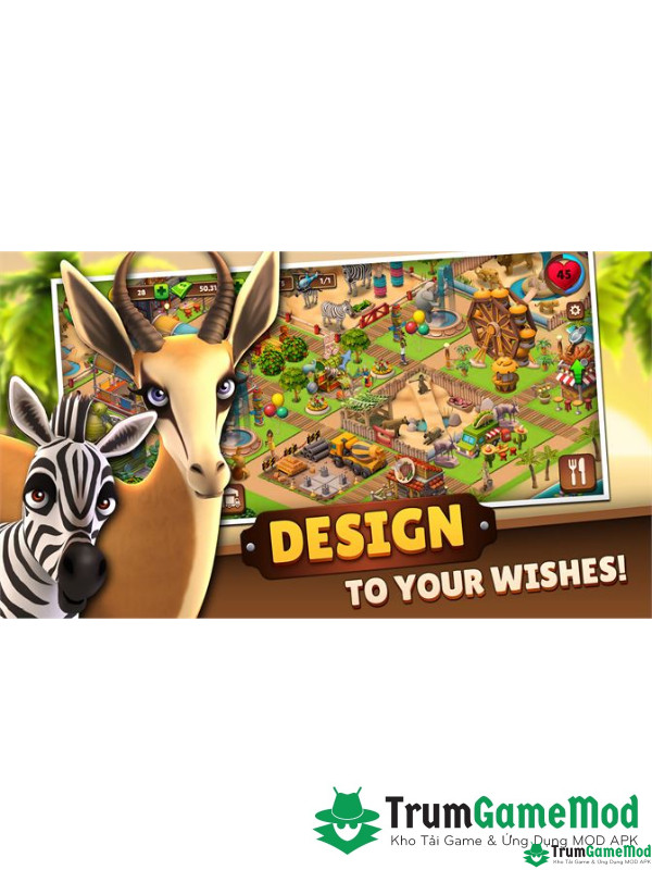 Đôi nét thông tin giới thiệu về trò chơi Zoo Life: Animal Park Game