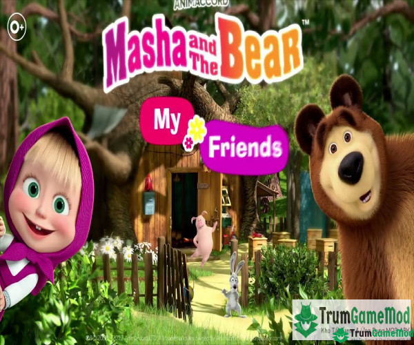 Masha and the Bear: My Friends là tựa game nổi tiếng dựa theo series phim hoạt hình