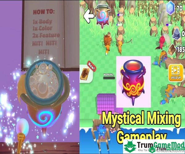 Những lý do khiến game thủ nên lựa chọn tham gia trải nghiệm Mystical Mixing MOD?