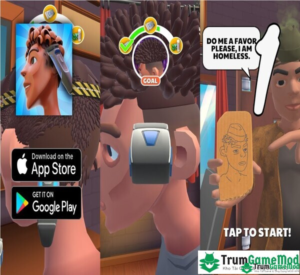 Cách download Fade Master 3D: Barber Shop MOD cho điện thoại di động iOS, Android