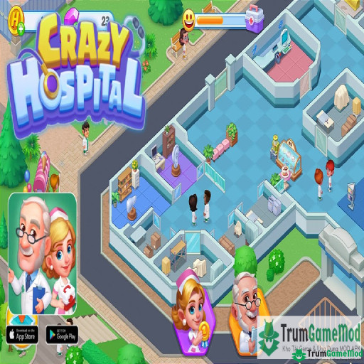 4 Crazy Hospital Doctor Dash logo Crazy Hospital: Doctor Dash