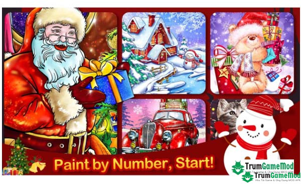 Christmas Paint by Numbers 