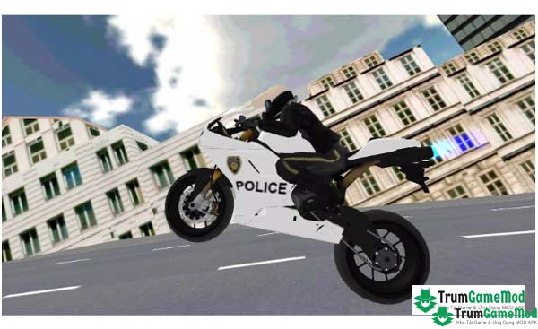 Police Motorbike Simulator 3D 