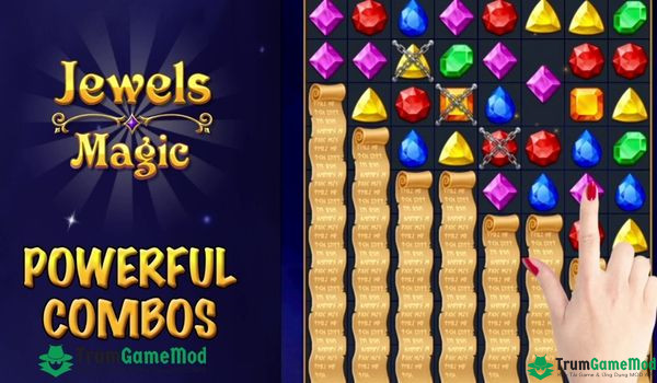Tải game Jewels Magic: Mystery Match3 miễn phí trên Adriod