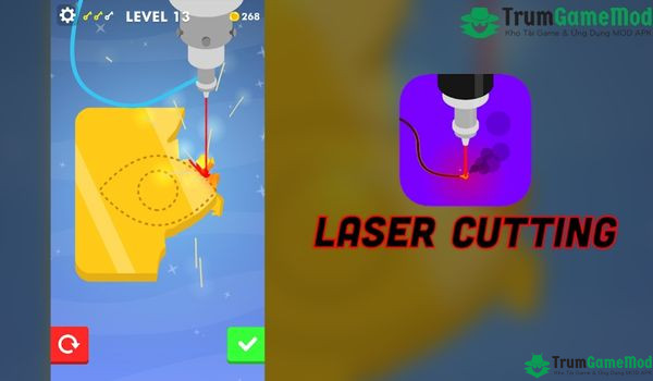 Tải game Laser Cutting và thể hiện sự khéo léo