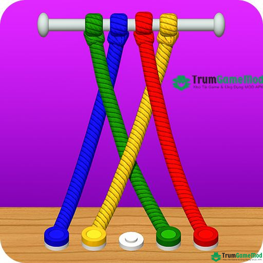 Untangle: Tangle Rope Master - Thử thách đố vui siêu phẩm 