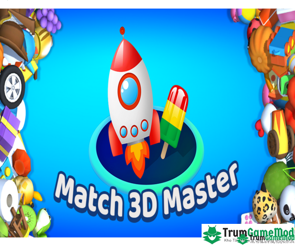 Match 3D Master Matching Games là tựa game giải đố kết hợp rất nhiều thử thách