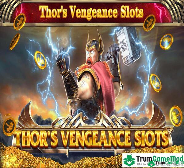 Thor's Vengeance Slots được phát triển bởi Red Tiger lấy chủ đề thần thoại Bắc Âu