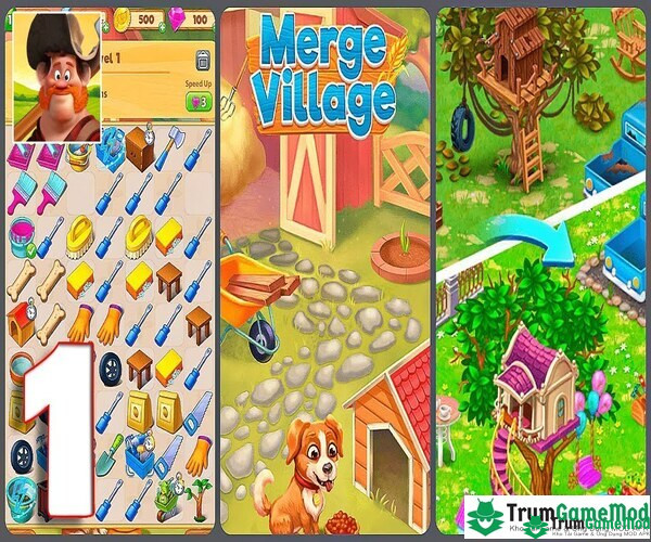 Vì sao Merge Town: Design Farm MOD được đông đảo người chơi lựa chọn tham gia?