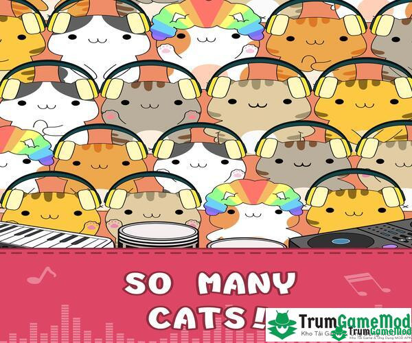Những ưu điểm nổi trội của Musicat! - Cat Music Game MOD hớp hồn game thủ