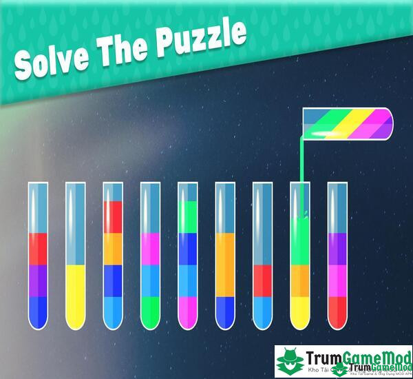 Những tính năng nổi bật khiến Water Sortpuz - Color Puzzle thu hút hàng triệu game thủ