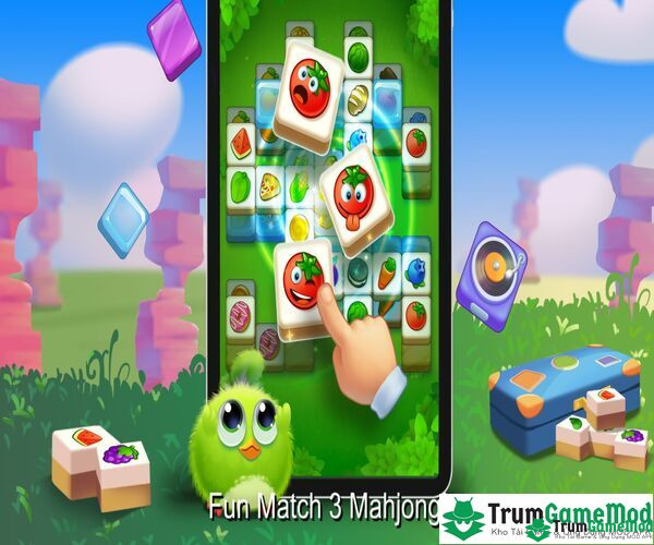 Bật mí cách tải game Tile Wings: Offline Match 3 cho điện thoại di động iOS, Android