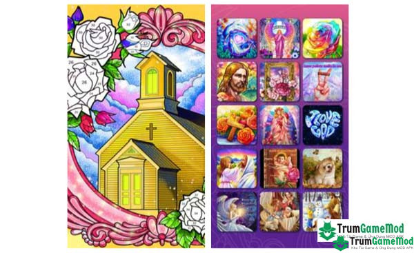 Bible Coloring Paint By Number 3 Bible Coloring Paint By Number