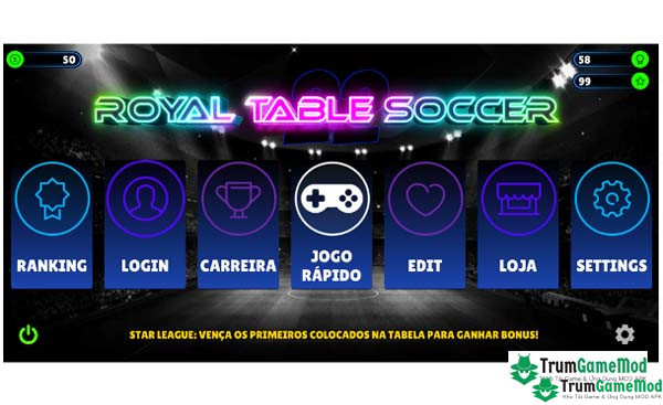 Royal Table Soccer 