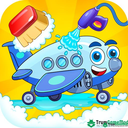 Khám phá Airplane Wash - Trò chơi vui nhộn dành cho trẻ em hot nhất 2022