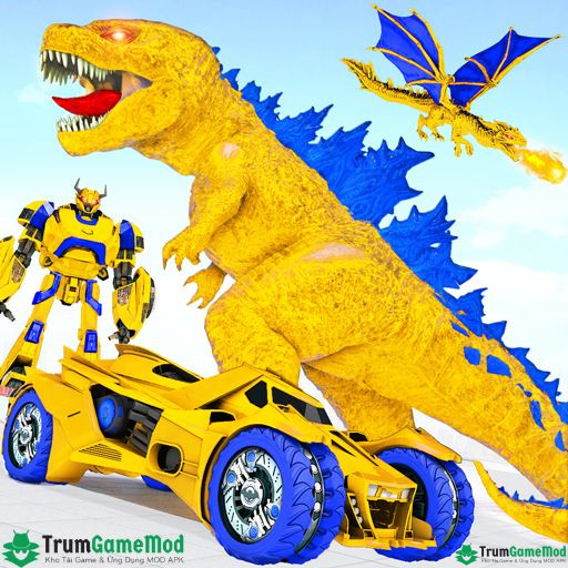 Dino Transform Robot Car Game - Những màn biến hình siêu đỉnh
