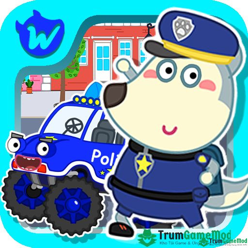 Wolfoo Police And Thief Game - Câu chuyện hài hước giữa chú cảnh sát và kẻ trộm