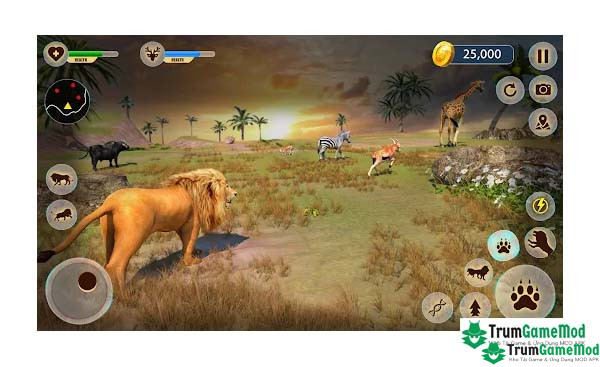 Tải trò chơi Lion Games Animal Simulator 3D MOD APK (Vô hạn tiền) 