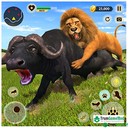 Lion Games Animal Simulator 3D logo Lion Games Animal Simulator 3D